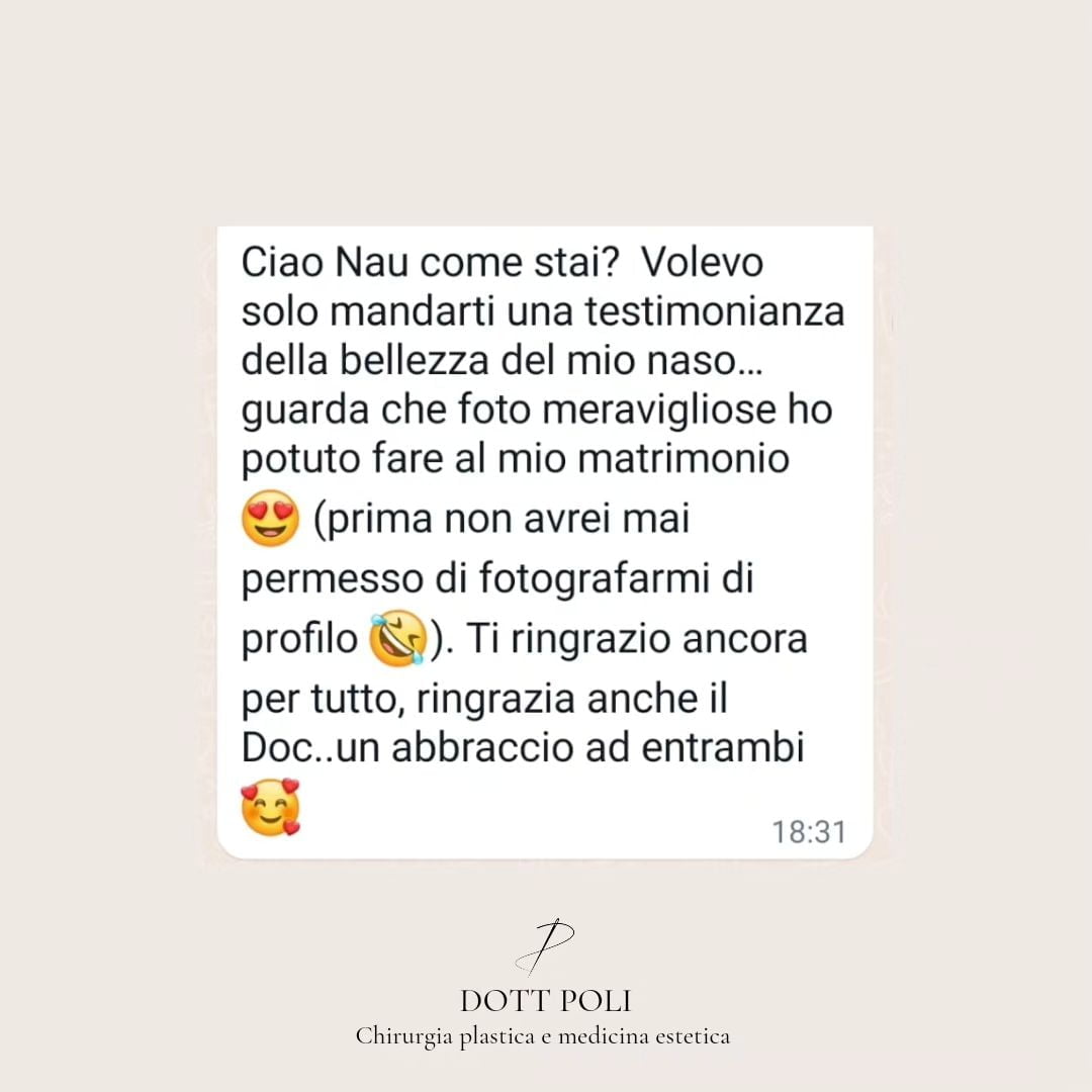Dott. Poli Chirurgo Plastico Feedback pazienti 3